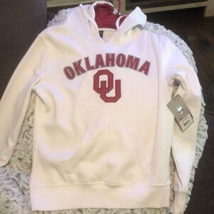 Brand new OU white hoodie size S
